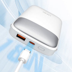 Ldnio Power bank 37Watts, 10000Mah, White - PQ19