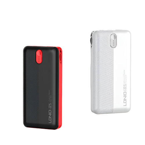 Ldnio Power bank 74Watts, 20000Mah, White & Red - PQ24