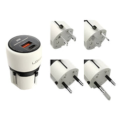 Ldnio All in One Adapter GaN, 30Watts, White - Q2319