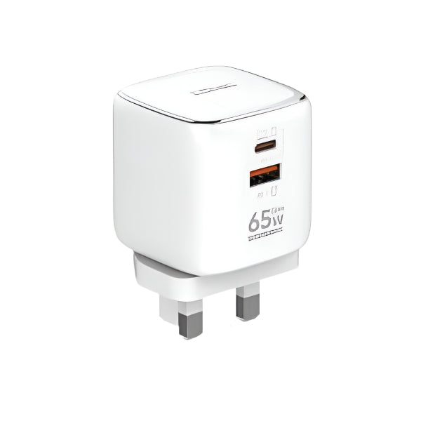 Ldnio Super Fast Charger GaN, 65Watts, White - Q2617