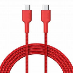 Aukey Usb C To Usb C Nylon Aramid Fiber Pd Cable - 2M Red - CB-CD19