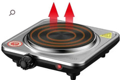 Spark Hot Plate Indicator, 1000Watts, Stainless Steel - 5732