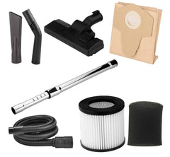 Spark Drum Vacuum Cleaner, 2 IN 1, Wet & Dry, 15Lit, 1400Watts, Silver - RM-DVC30G-14