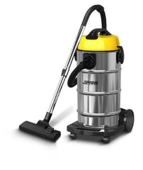 Spark Drum Vacuum Cleaner, 2 IN 1, Wet & Dry, 15Lit, 1400Watts, Silver - RM-DVC30G-14