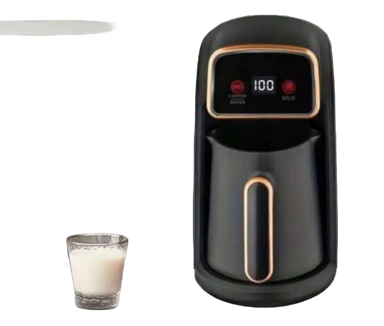 Spark Coffee Maker Turkish, 1Lit, 600Watts, Black - GMY-15