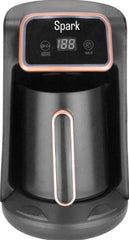Spark Coffee Maker Turkish, 1Lit, 600Watts, Black - GMY-15