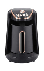 Spark Coffee Maker Turkish, 1Lit, 600Watts, Black - GMY-13