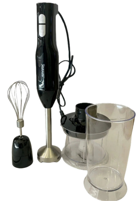 Spark Line Set Blender 6 in 1, 600Watts, Black / Steel - JHB-158