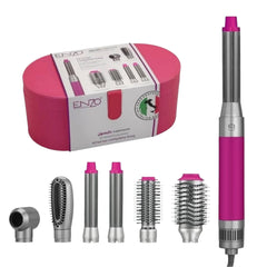 Enzo Set Air Styling & Drying 6 in 1, 1500Watts, Pink - EN-4133