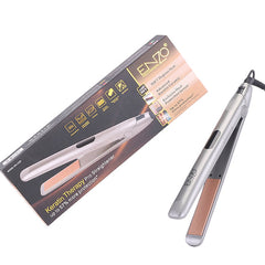 Enzo Hair Straightener, 600Watts, Titanium Silver - EN-3329