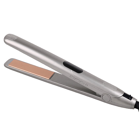 Enzo Hair Straightener, 600Watts, Titanium Silver - EN-3329