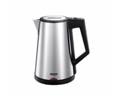 Arshia Stainless Steel Electric Kettle – 1.7L, 1800W Power