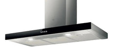 Elba Wall Cooker Hood 90 cm Black Glass And Airflow Max Speed 800 M³/H
