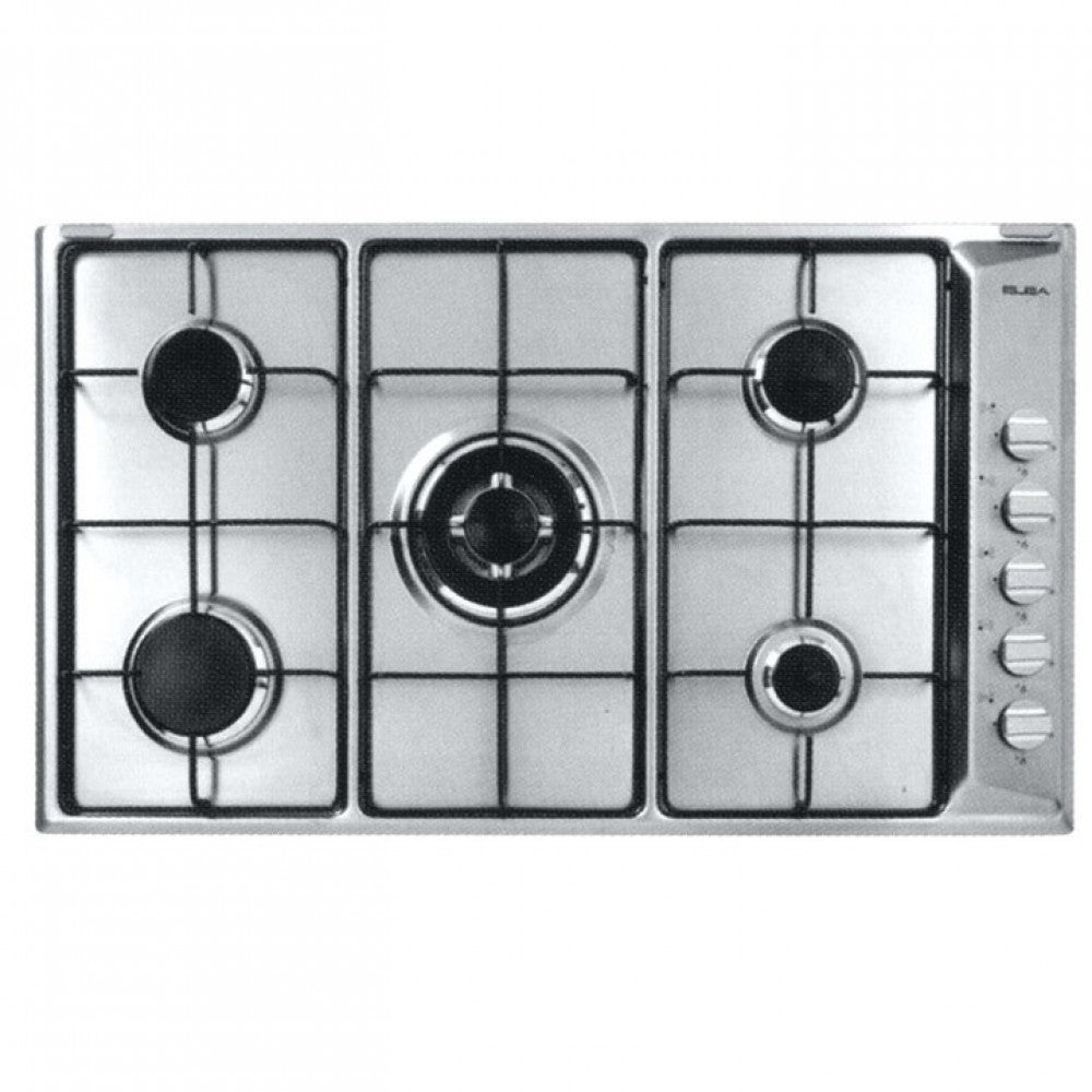 Elba Gas Hob Built-in 5 Burners 90 Cm Stainless Steel