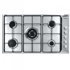 Elba Gas Hob Built-in 5 Burners 90 Cm Stainless Steel
