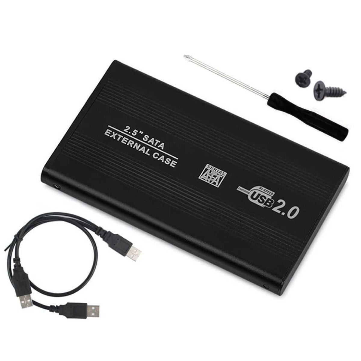 USB 2.0 SATA portable external hard drive for data storage