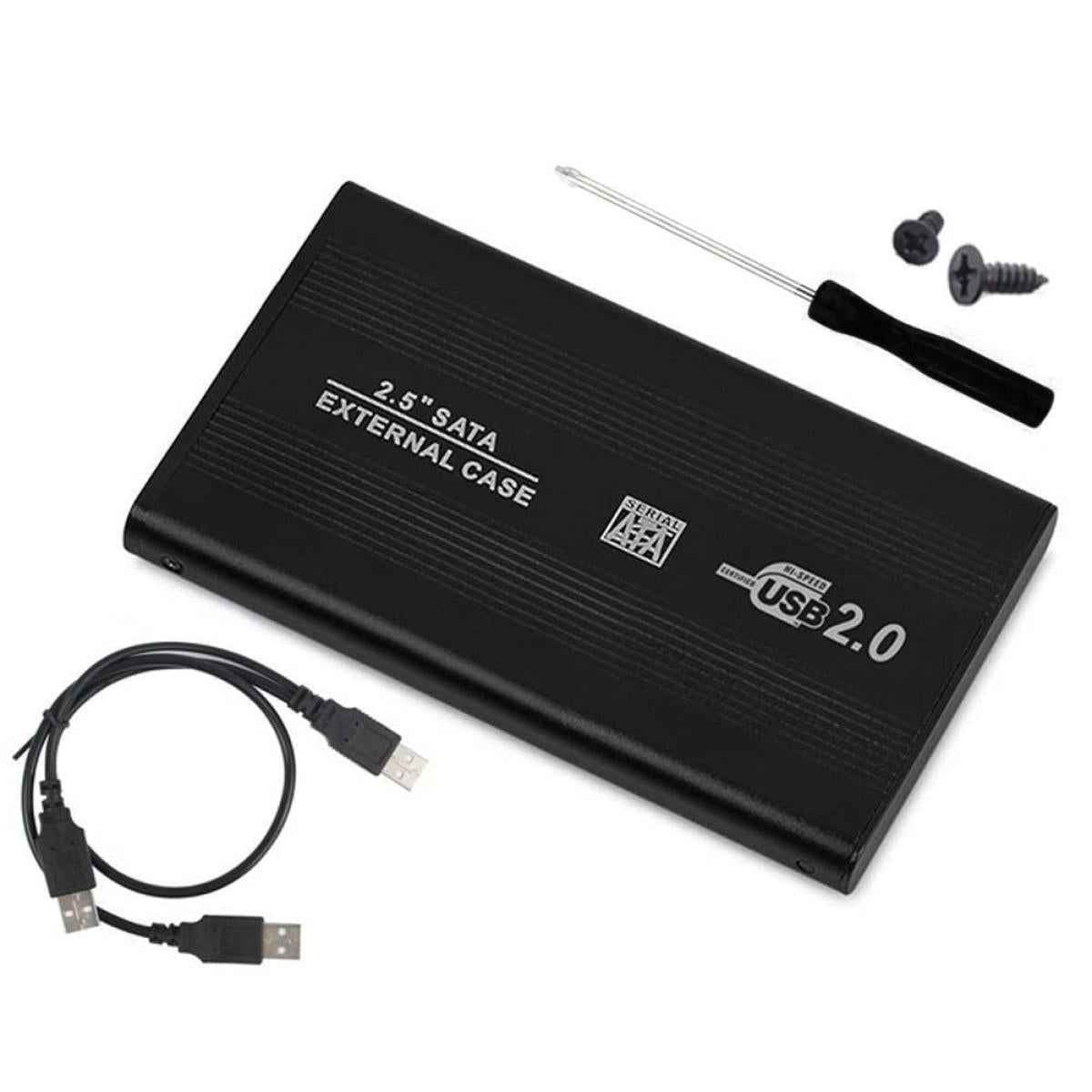 2.5 Inch SATA to USB 2.0 External Hard Drive Enclosure Case