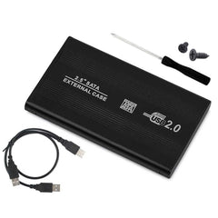 USB 2.0 SATA portable external hard drive for data storage