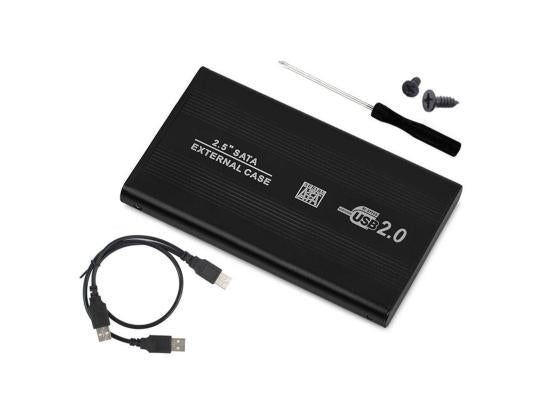 External Hard Drive Box with Adapter SATA to USB 2.0 3.5 inch