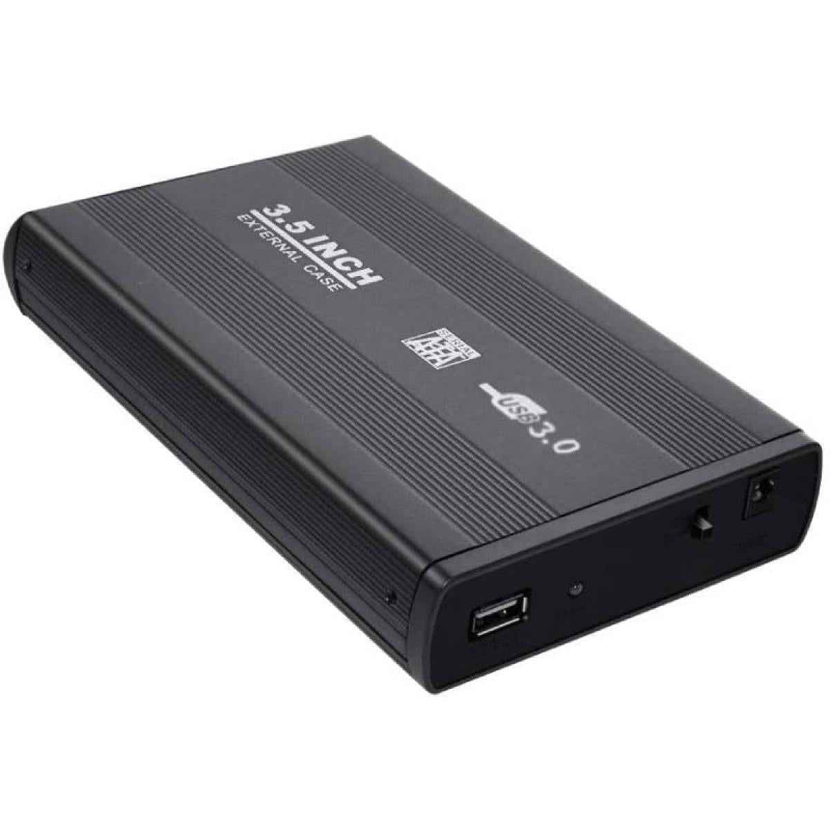 NONAME 3.5" HDD External Hard Disk Driver Enclosure Case USB 3.0 with portable external hard drive