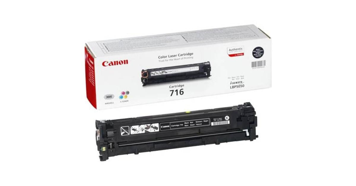 Canon EP-716B Black Toner Cartridge (Original)