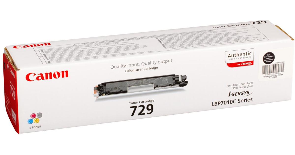 Canon Toner Cartridge, Black EP-729B (Original)