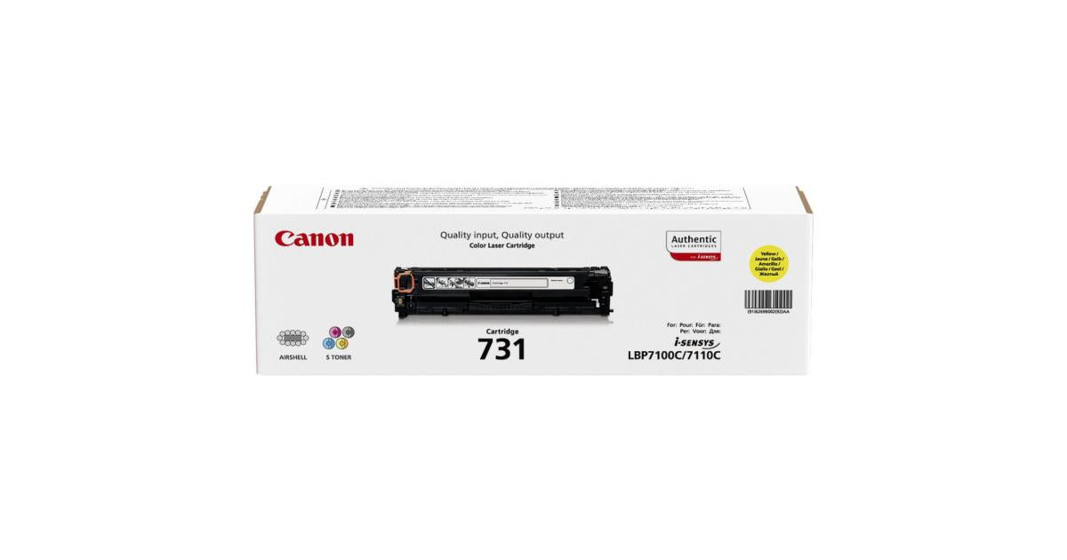 Canon Toner Cartridge, Yellow EP-731Y (Original)