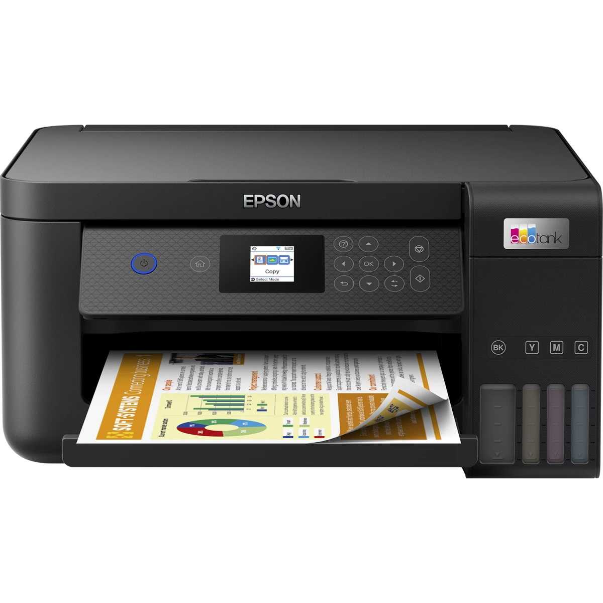 Epson EcoTank L4260 Wi-Fi Duplex AIO Ink Tank Printer, Borderles Printing Up to A4 Size, Auto Duplex, 5760x1440 dpi Resolution, 10.5ipm/5.0ipm Print Speed, Spill-Free Ink Refilling, Black