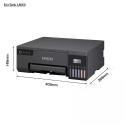 Epson EcoTank L8050 6-color Color A4 10x15cm Borderless photo with 5.760 x 1.440 DPI Resolution Inkjet 22 ppm Printer for Business Setup, Print On DVD Disk & ID Card