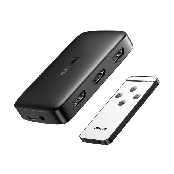 UGREEN 80125 HDMI SWITCHER 3-IN-1 OUT 4K HDMI
