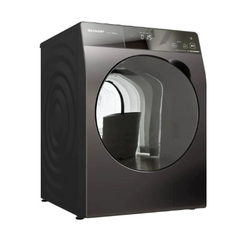 Sharp Washing Machine 12.5Kg 15 Programs 1200 RPM A+++ – Silver