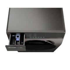 Sharp Washing Machine 12.5Kg 15 Programs 1200 RPM A+++ – Silver
