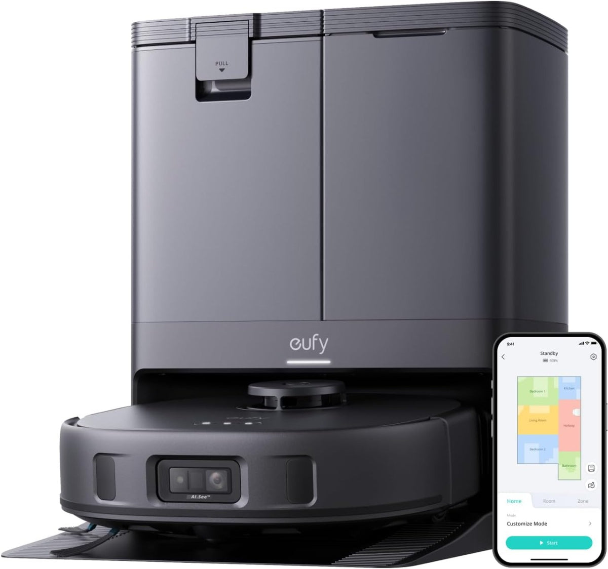 Eufy X10 Pro Omni Robot Vacuum - Black