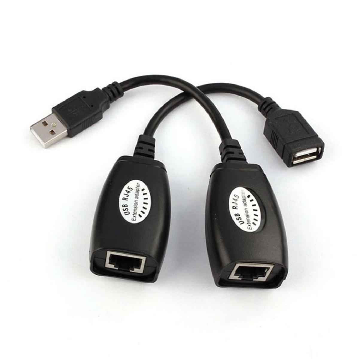USB Over RJ45 Extension Adapter up to 150 ft length USB Over RJ45 Extension Adapter up to 150 ft length