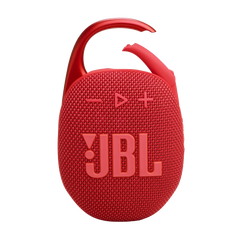 JBL Clip 5 Portable Bluetooth Speaker Box Red - Waterproof and Dustproof