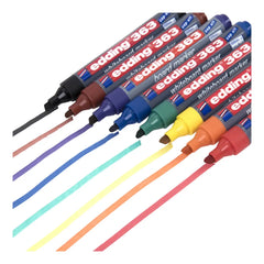 Edding 363 Whiteboard Marker Set of 8 Colors