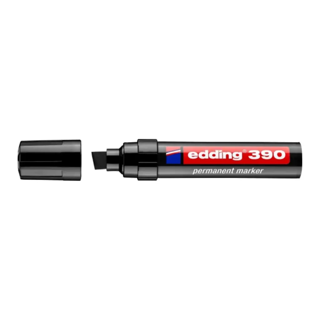 Edding 390 Permanent Marker - Black Large Markings