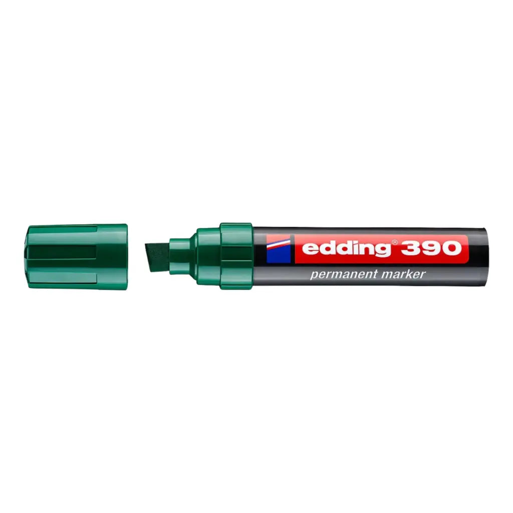 Edding 390 Permanent Marker - Green Large Markings