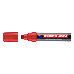 Edding 390 Permanent Marker - Red Large Markings