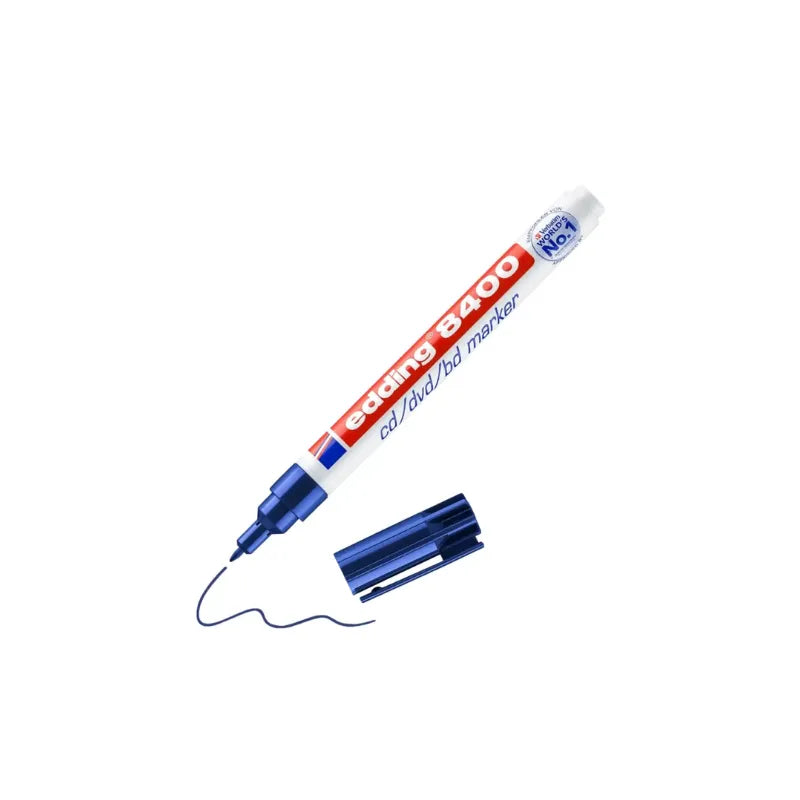Edding 8400 CD/DVD Marker Blue