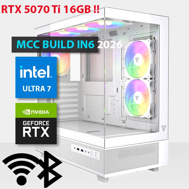 In6 26 as Gaming Pc Build || Intel Core Ultra 7 265k 20 Core Gigabyte Geforce Rtx 5070 Ti Eagle Oc Ice Sff 16gb Gddr7 Graphics Card
