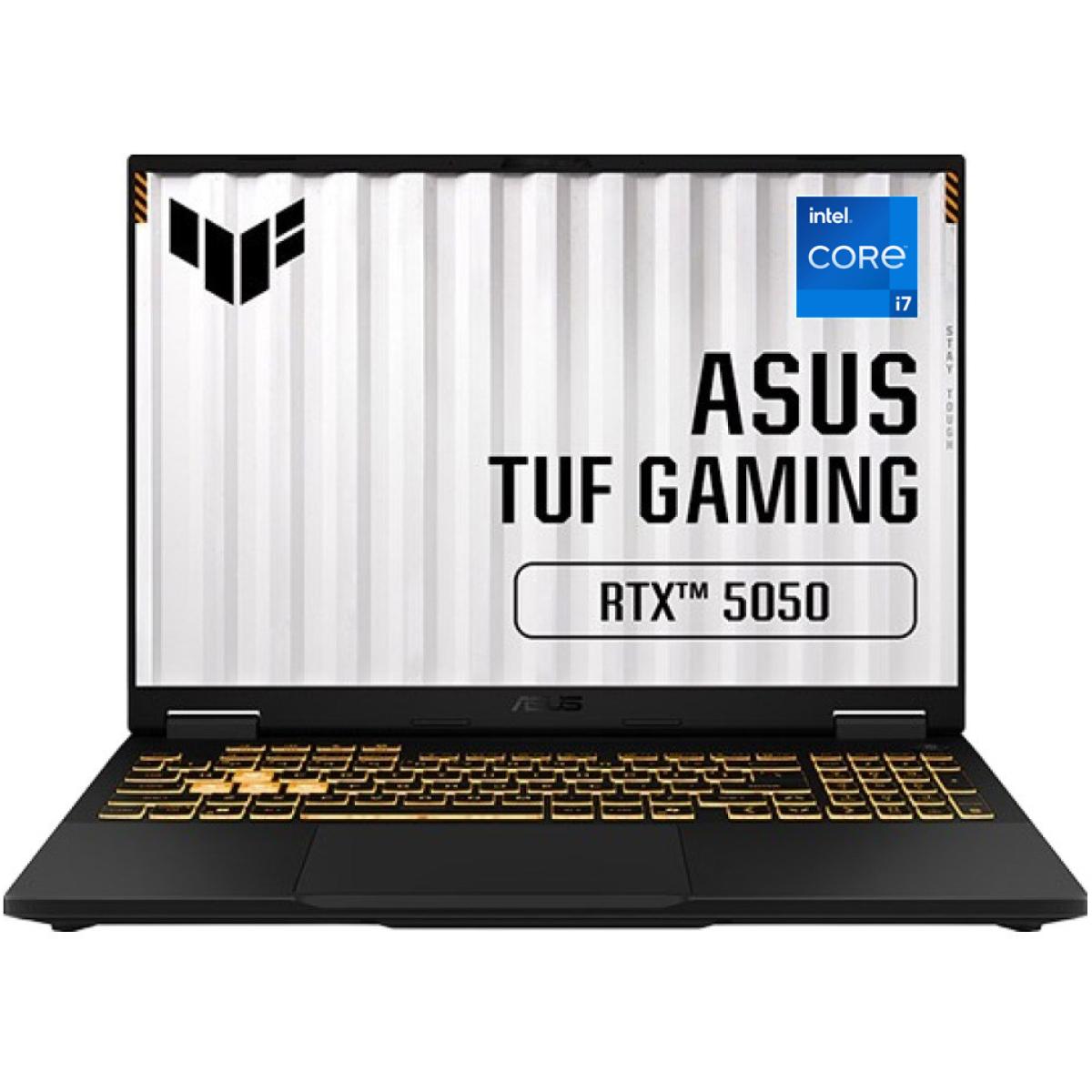 ASUS TUF Gaming F16 (2025) FX608JHR 14Gen Intel Core i7 14650HX 16-Cores w/ Nvidia RTX 5050 8GB DDR7 & IPS 165Hz Display - Jaeger Gray