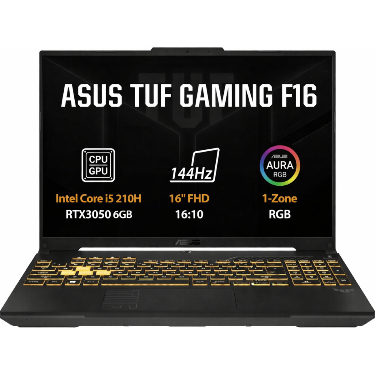 Asus Tuf F16 (2025) Fx607vu Intel Core 5 210h 8 Cores W/ Nvidia Rtx 3050 6gb Ddr6 & 16