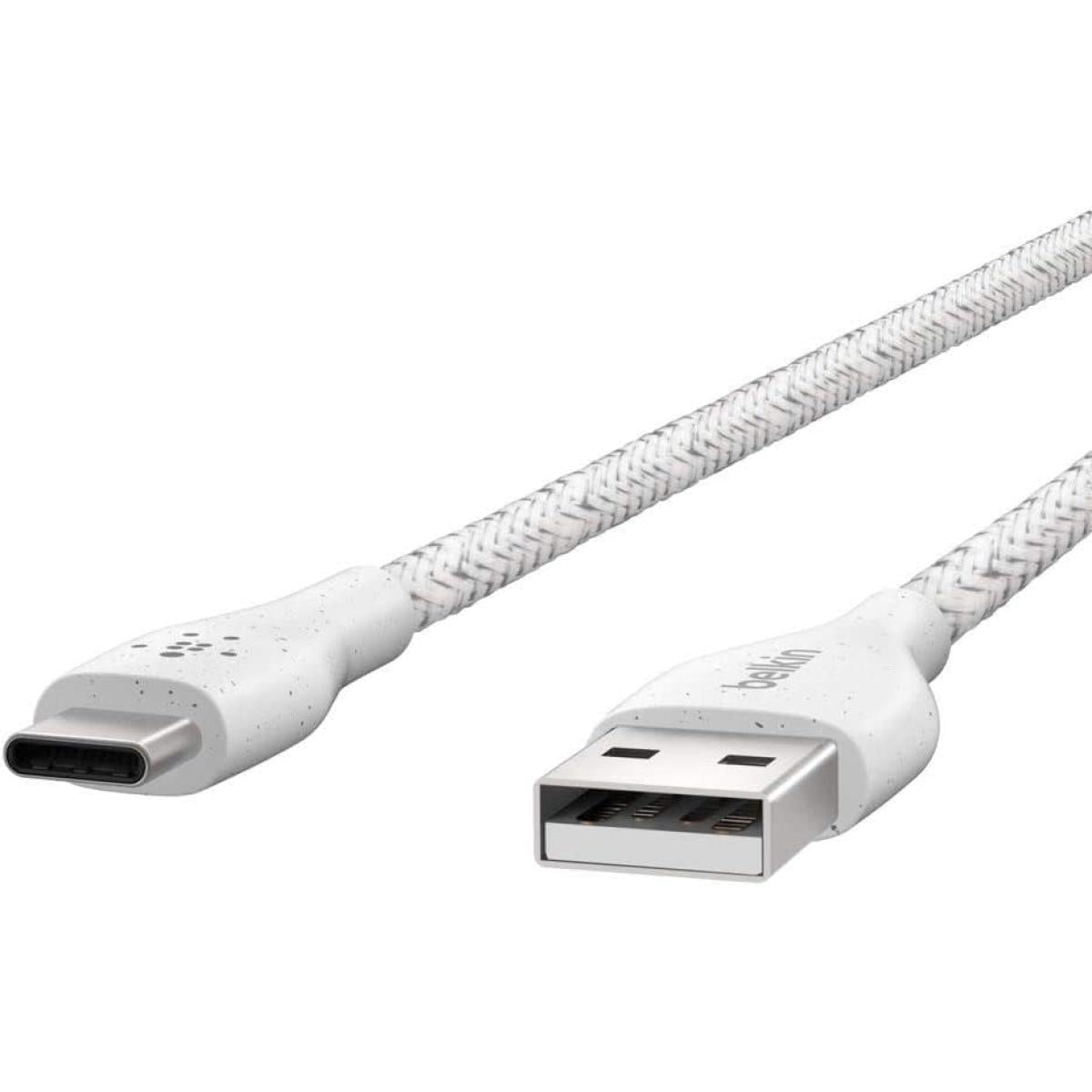 Belkin Duratek Plus Usb Type C To Usb A Charging Cable With Strap 1.2m (white) Belkin Duratek Plus Usb Type C To Usb A Charging Cable With Strap 1.2m (white)
