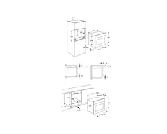 Bertazzoni F457PROMWTN Micro Oven 45 Cm Black
