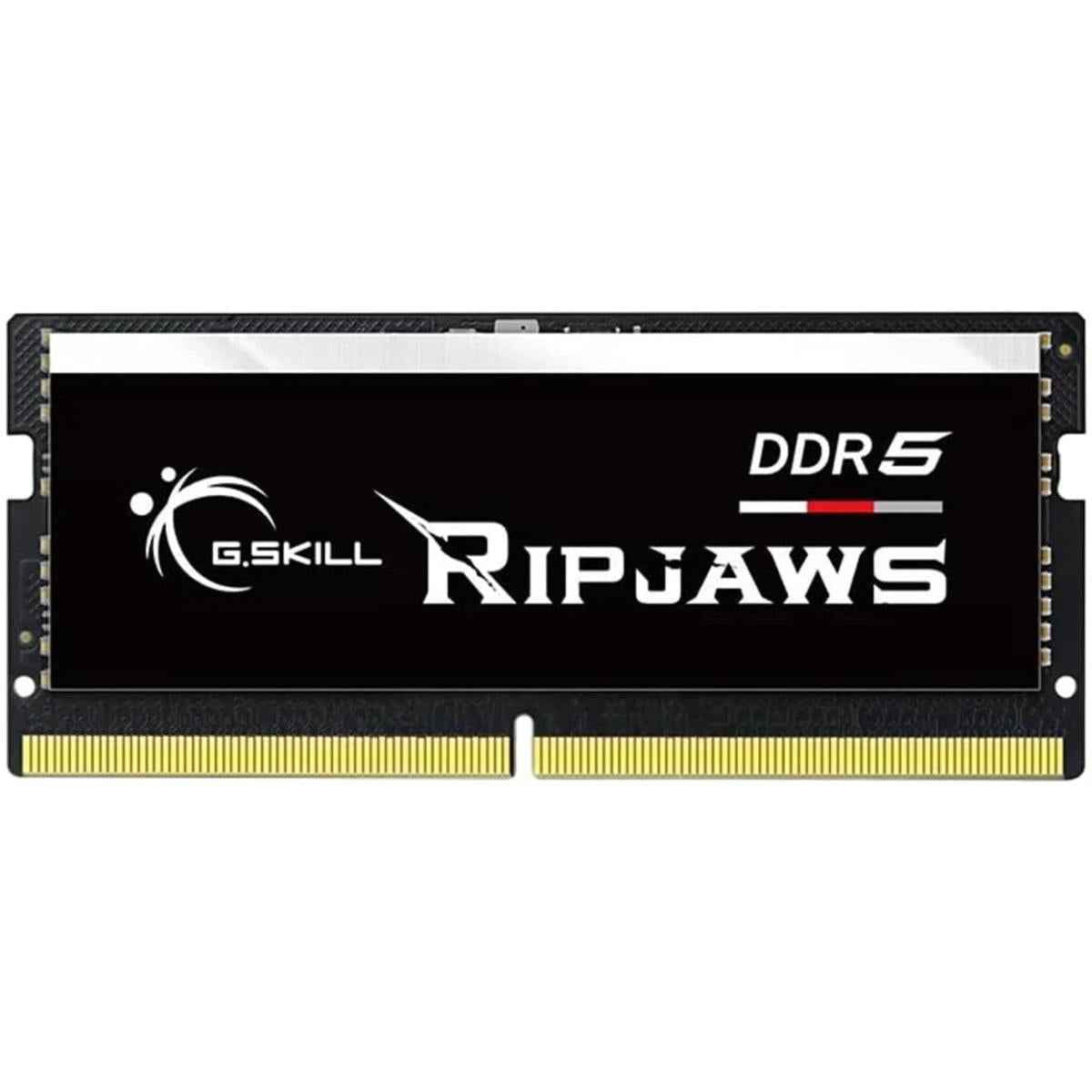 G.SKILL Ripjaws Series SODIMM Laptop 16GB (1x16GB) DDR5 RAM 5600MT/s CL46 | F5-5600S4645A16GX1-RS |