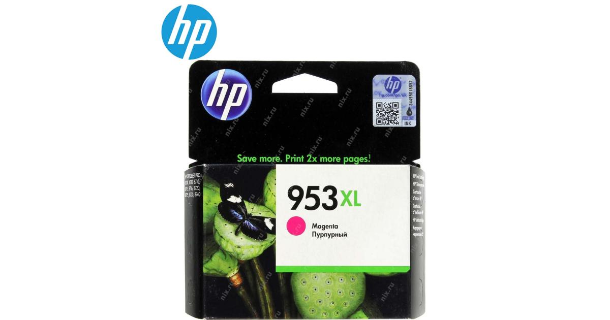 HP F6U17AE (953XL) High Yield Magenta Ink Cartridge (Original) with toners and inks hp toners inks