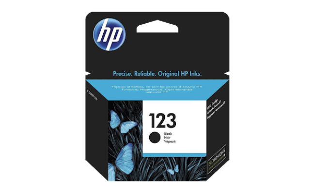 Hp 123 Black Original Inkjet Advantage Cartridge For Deskjet 2130,2630,3630