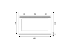 Bertazzoni F909PROEKN Oven, 90 Cm, Full Electric, 100 Liters, Black