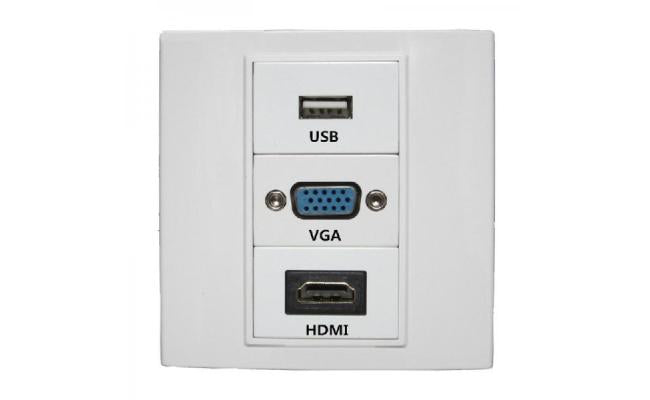 Vga HDMI networking for network connectivity